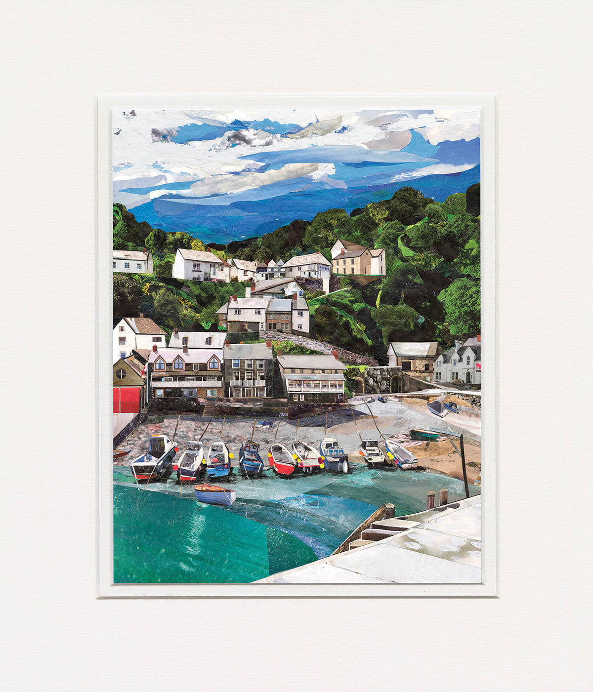 "Clovelly Harbour"