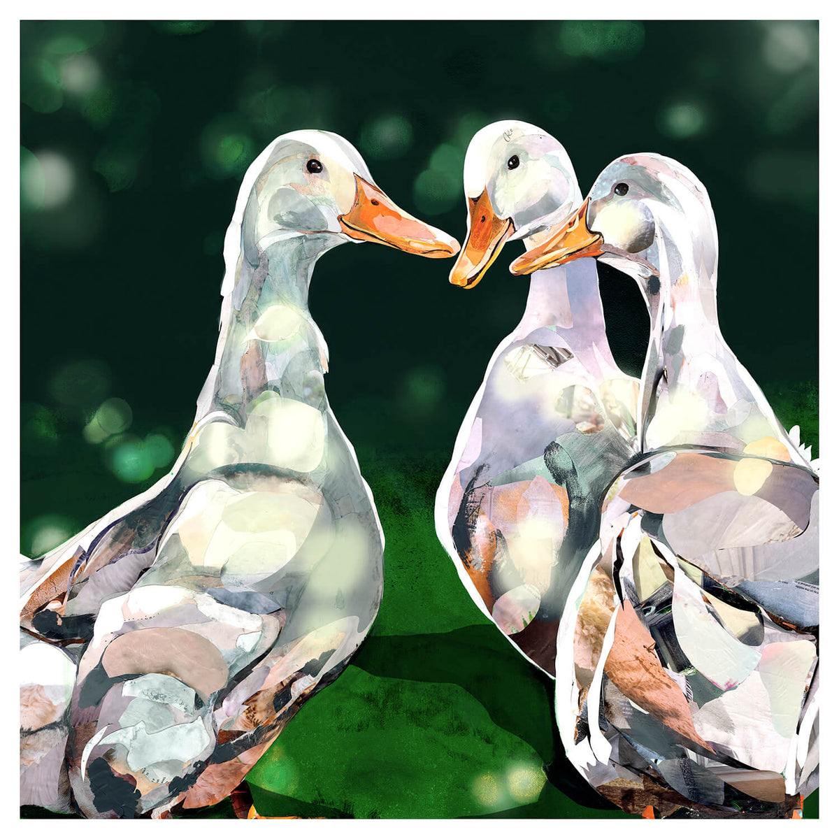 collage-artwork-of-ducks-crafted-by-Sarah-Jackson